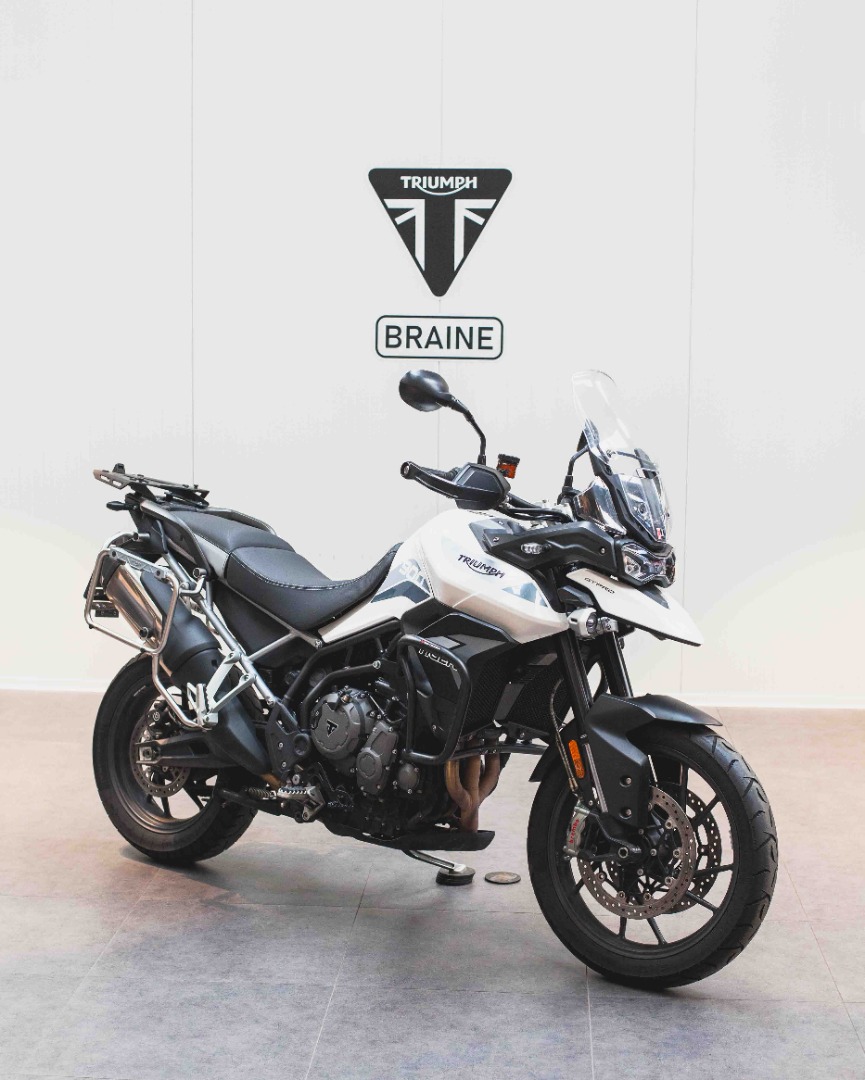 Tiger 900 GT Pro Blanche 